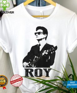 Black Stencil Music Guitarist Roy Orbison Shirt