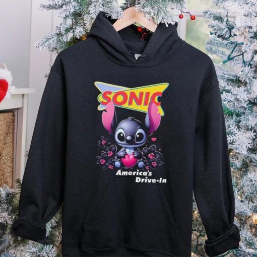 Black Stitch hug heart Sonic America’s Drive In hoodie, sweater, longsleeve, shirt v-neck, t-shirt