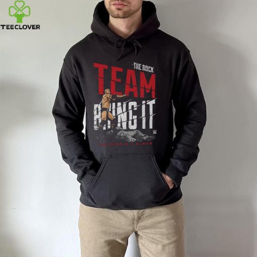 Black The Rock Team Bring It T Shirt