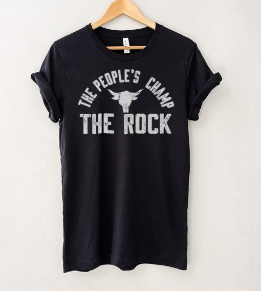 Black The Rock The People’s Champ T Shirt