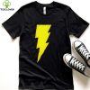 Black Thunderbolt Adam Adult & Youth T Shirt