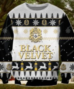 Black Velvet Ugly Sweater