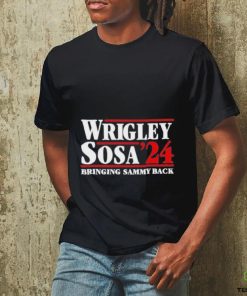 Black Wrigley Sosa 24 Bringing Sammy Back shirt