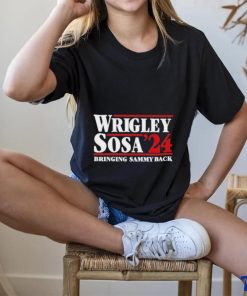 Black Wrigley Sosa 24 Bringing Sammy Back shirt