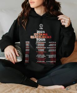 BlackJacks Adult Schedule T Shirt