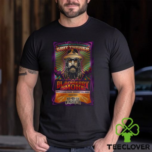 Blackberry Smoke August 23 2024 Cadence Bank Amphitheatre At Chastain Park Atlanta GA Poster hoodie, sweater, longsleeve, shirt v-neck, t-shirt