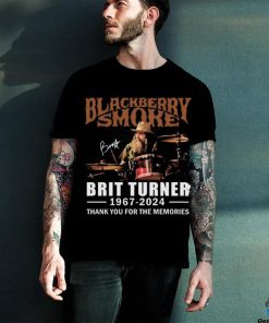 Blackberry Smoke Brit Turner 1967 2024 Thank You For The Memories Signature T shirt