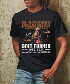 Blackberry Smoke Brit Turner 1967 2024 Thank You For The Memories Signature T hoodie, sweater, longsleeve, shirt v-neck, t-shirt