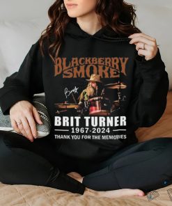 Blackberry Smoke Brit Turner 1967 2024 Thank You For The Memories Signature T hoodie, sweater, longsleeve, shirt v-neck, t-shirt