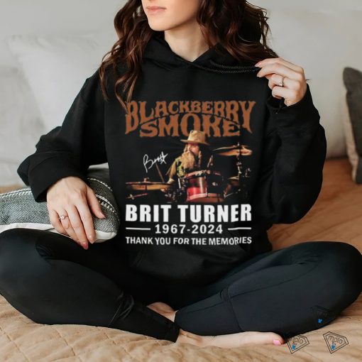 Blackberry Smoke Brit Turner 1967 2024 Thank You For The Memories Signature T hoodie, sweater, longsleeve, shirt v-neck, t-shirt