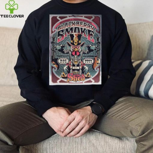 Blackberry Smoke Shed 2024 Event Poster Shirt