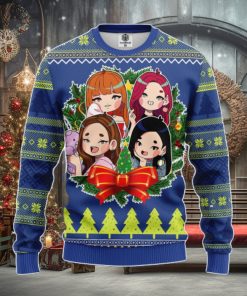 Blackpink New Chibi 1 Ugly Christmas Sweater Amazing Gift Men And Women Christmas Gift