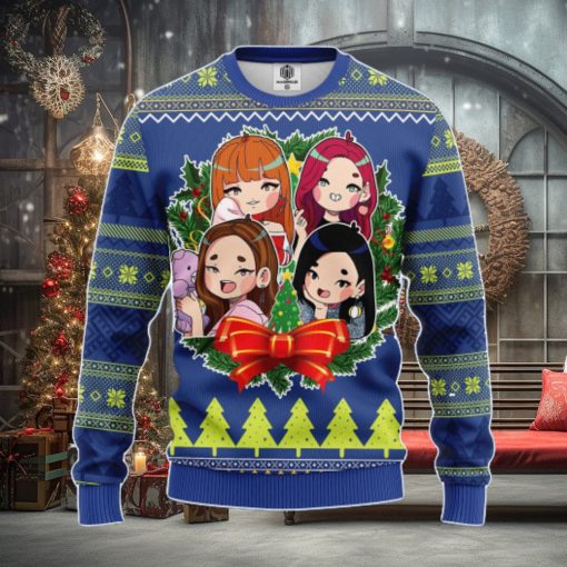 Blackpink New Chibi 1 Ugly Christmas Sweater Amazing Gift Men And Women Christmas Gift