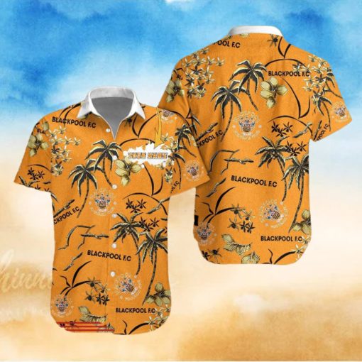 Blackpool F.C Hawaiian Shirt Custom Name Trending For Men Women Gift Summer