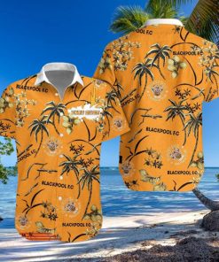 Blackpool F.C Hawaiian Shirt Custom Name Trending For Men Women Gift Summer