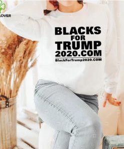 Blacks For Trump Blacks For Trump 2020com Shirt