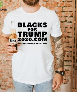 Blacks For Trump Blacks For Trump 2020com Shirt