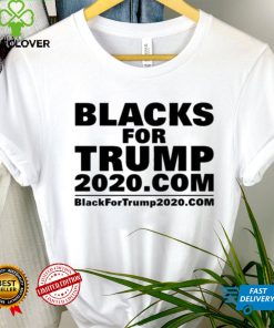 Blacks For Trump Blacks For Trump 2020com Shirt