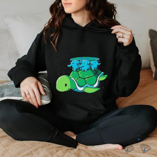 Bladezaim Teeturtle And 3 Elephant Shirt