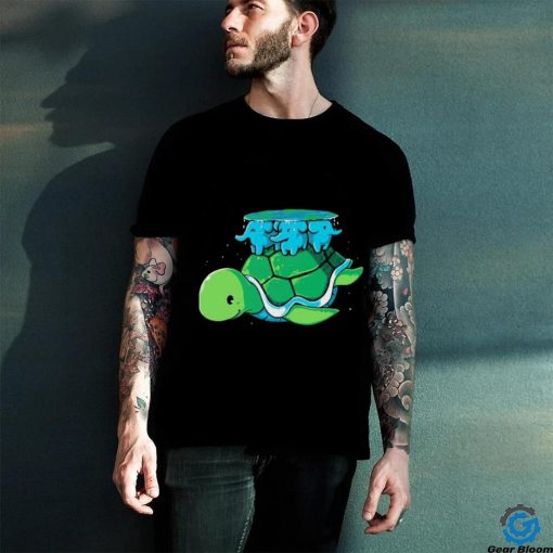 Bladezaim Teeturtle And 3 Elephant Shirt
