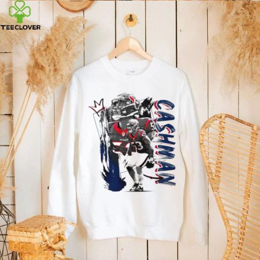 Blake Cashman number 53 Houston Texans football player pose gift hoodie, sweater, longsleeve, shirt v-neck, t-shirt