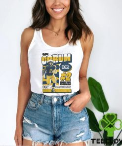 Blake Corum #2 Running Back Michigan Wolverines T Shirt