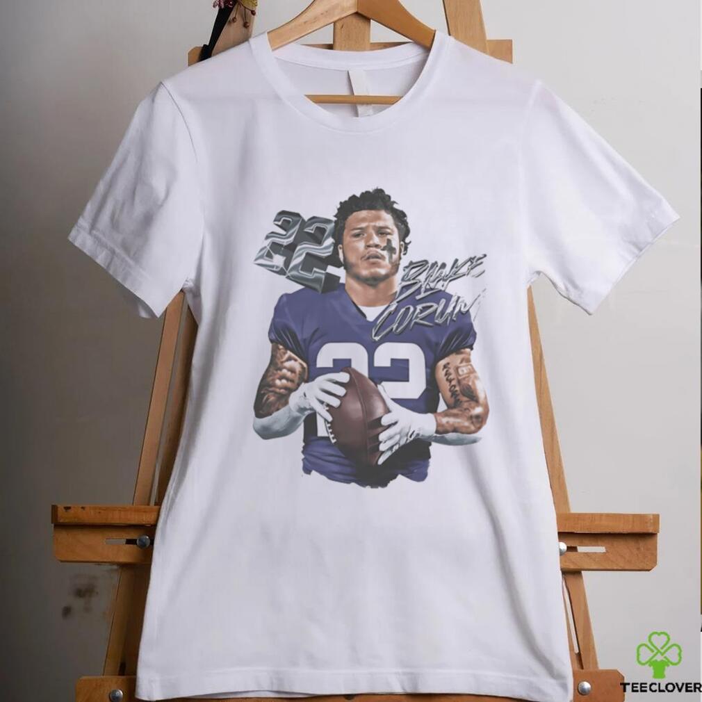 Blake Corum 22 Los Angeles Rams football graphic shirt Blake Corum 22 Los Angeles Rams football graphic shirt