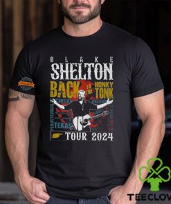 Blake Shelton Back To The Honky Tonk Tour 2024 T Shirt