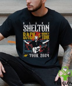 Blake Shelton Back To The Honky Tonk Tour 2024 T Shirt