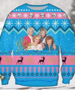 Blanche Devereaux Dorothy Zbornak The Golden Girls Poster Ugly Christmas Sweater 3D Shirt