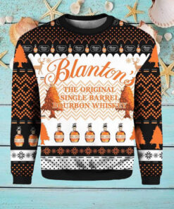Blanton’s Bourbon Whiskey Ugly Christmas Sweater
