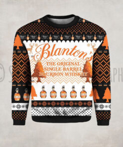 Blanton’s Bourbon Whiskey Ugly Christmas Sweater