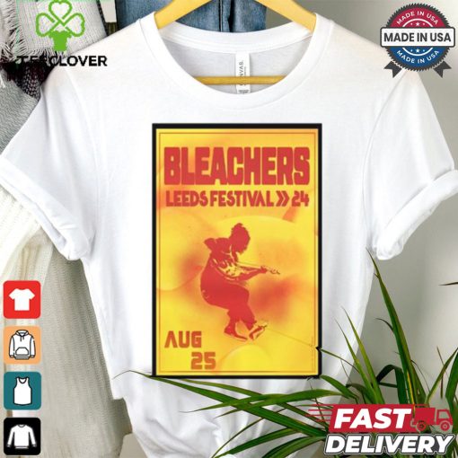 Bleachers leeds festival on aug 25 2024 in leeds uk poster shirt