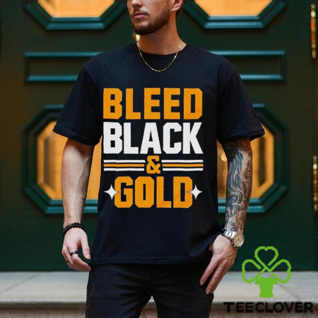 Bleed Black And Gold T Shirt Bleed Black And Gold T Shirt