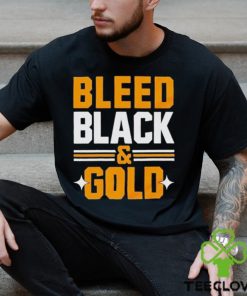 Bleed Black And Gold T Shirt 1 Bleed Black And Gold T Shirt