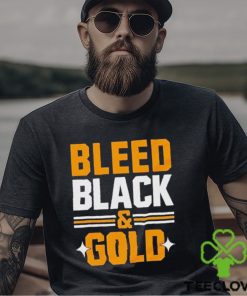 Bleed Black And Gold T Shirt 2 Bleed Black And Gold T Shirt