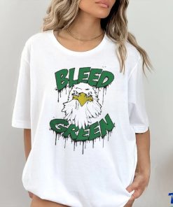 Bleed Green Swoop Philadelphia Eagles Shirt