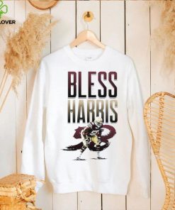 Bless Harris number 58 Florida State Seminoles football player pose shirt