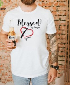 Blessed 70 Years Hearth Tshirt, 70th Birthday Gift Shirts, gift for 70 year old woman, 70th Birthday Party Ideas For Mom