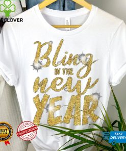 Bling In The New Year Party Firework New Year T Shirt