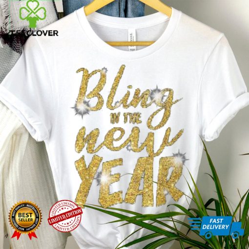 Bling In The New Year Party Firework New Year T Shirt