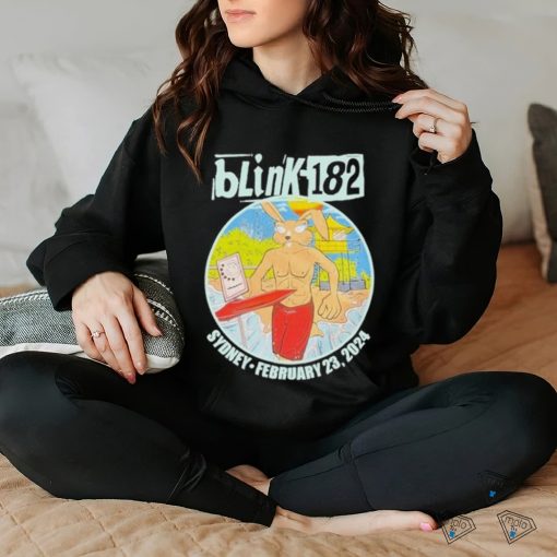 Blink 182 2024 Australia Tour Qudos Bank Arena February 23 hoodie, sweater, longsleeve, shirt v-neck, t-shirt