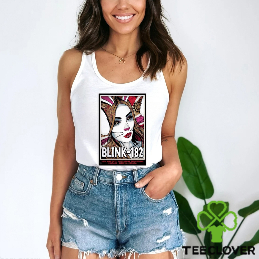 Blink 182 30th June 2023 Scotiabank Saddledome Calgary Alberta, Canada Shirt Blink 182 30th June 2023 Scotiabank Saddledome Calgary Alberta, Canada Shirt