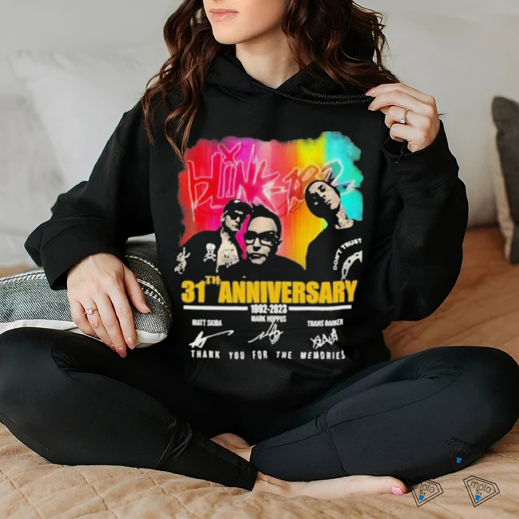 Blink 182 31th Anniversary 1992 2023 Thank You For The Memories T Shirt Blink 182 31th Anniversary 1992 2023 Thank You For The Memories T Shirt