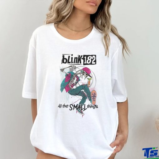 Blink 182 All The Small Things Skeleton Shirt