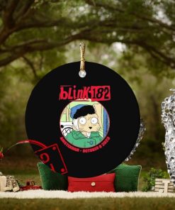 Blink 182 Amsterdam Oct 8 2023 Ornament Custom Name