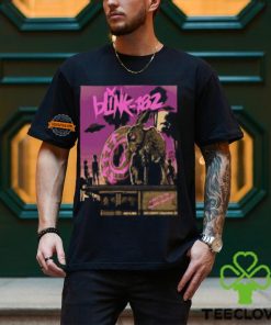 Blink 182 City Merch At Sofi Stadium In Inglewood CA With The Rams Artwork 2024 Unisex T Shirt