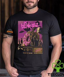 Blink 182 City Merch At Sofi Stadium In Inglewood CA With The Rams Artwork 2024 Unisex T Shirt