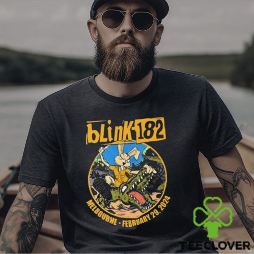 Blink 182 Feb 29 2024 Rod Laver Arena, Melbourne, Australia T Shirt