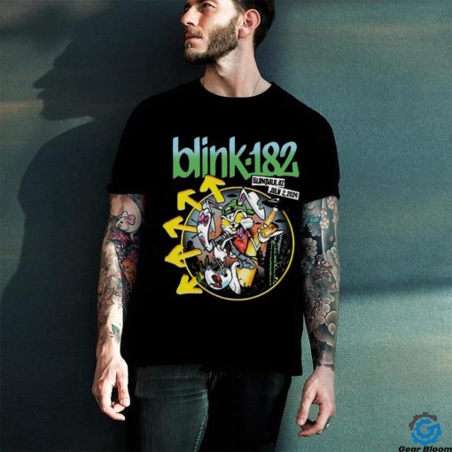Blink 182 July 2 2024 Glendale AZ Tour T Shirt